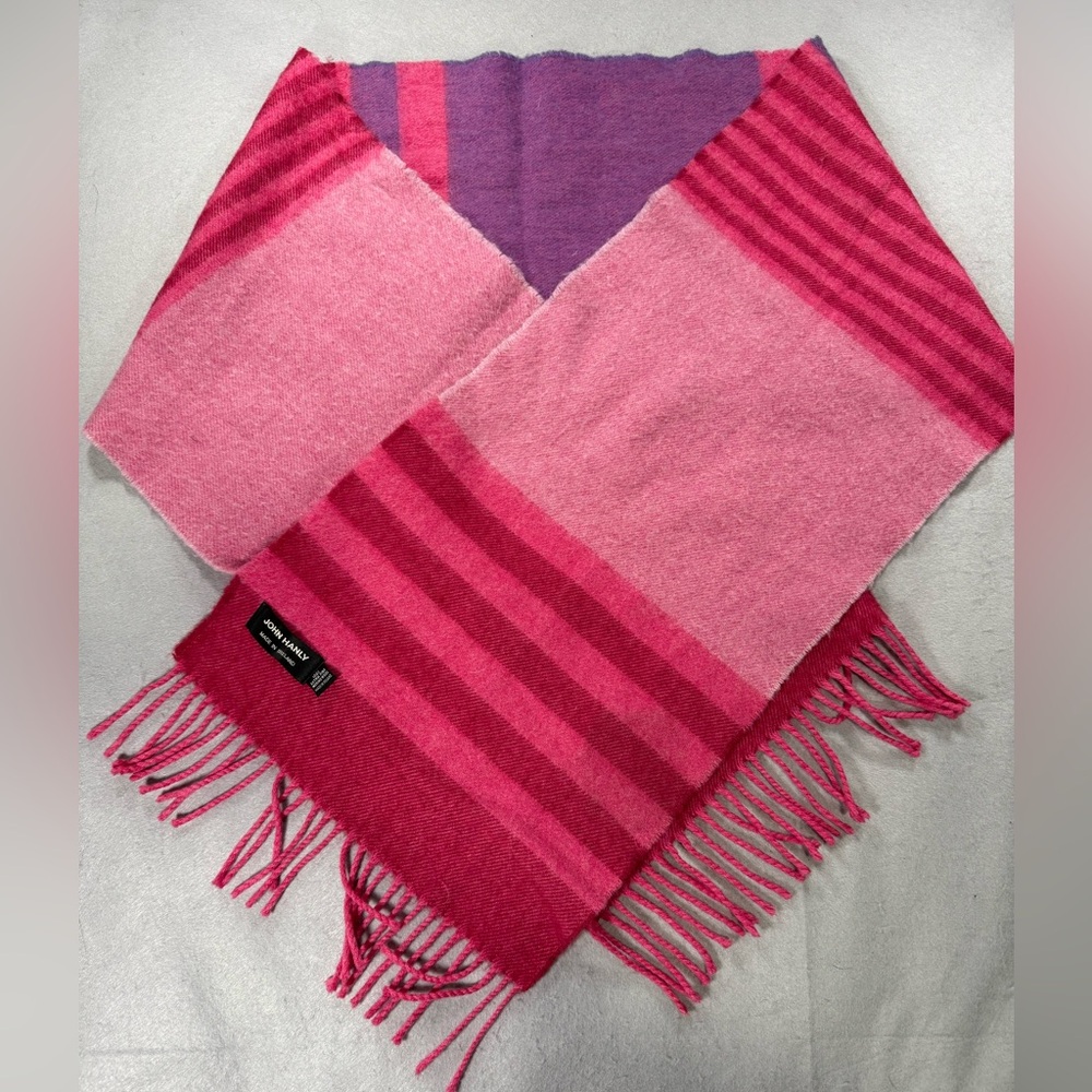 John Hanley 100% Irish Merino Wool Scarf